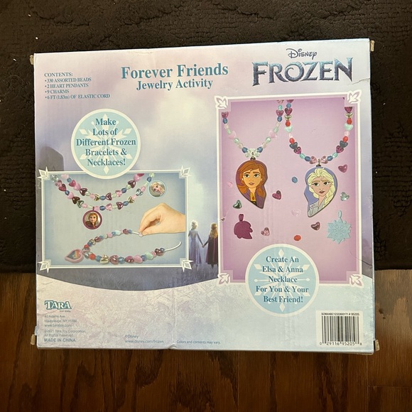 Disney Frozen❄️2 Forever Friends Best Friends Jewelry💎Activity with 300 Beads - Picture 6 of 8